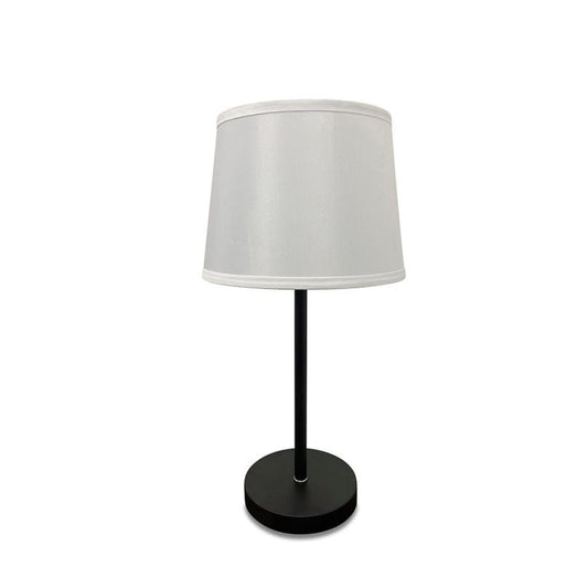 Sawyer Table Lamp - S550-BLKSN - Black/Satin Nickel by House of Troy