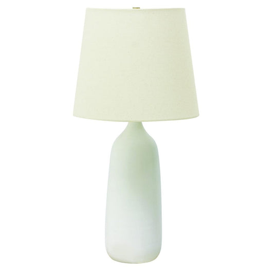 Scatchard Stoneware Table Lamp - GS101-WM - White Matte by House of Troy
