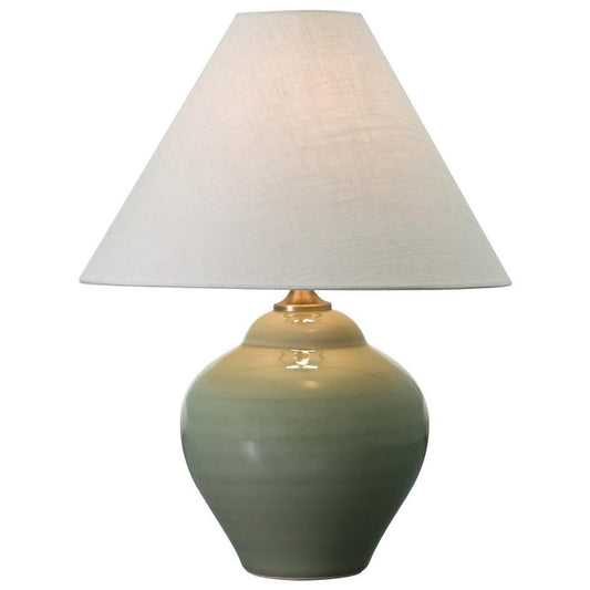 Scatchard Stoneware Table Lamp - GS130-CG - Celadon by House of Troy