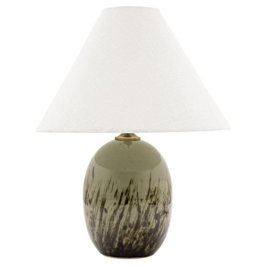 Scatchard Stoneware Table Lamp - GS140-DCG - Decorated Celadon by House of Troy