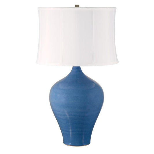 Scatchard Stoneware Table Lamp - GS160-CB - Cornflower Blue by House of Troy