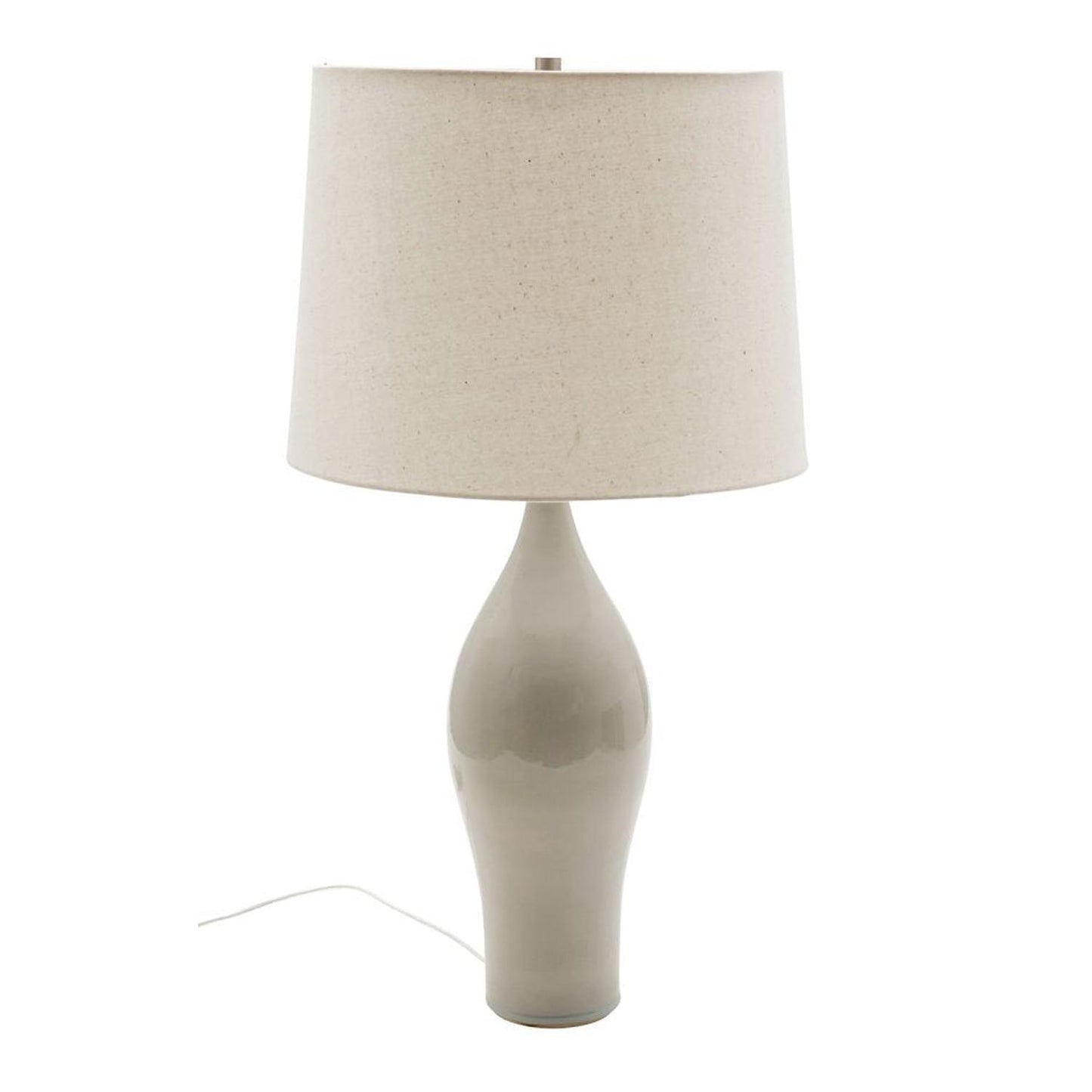Scatchard Stoneware Table Lamp - GS170-GG - Gray Gloss by House of Troy