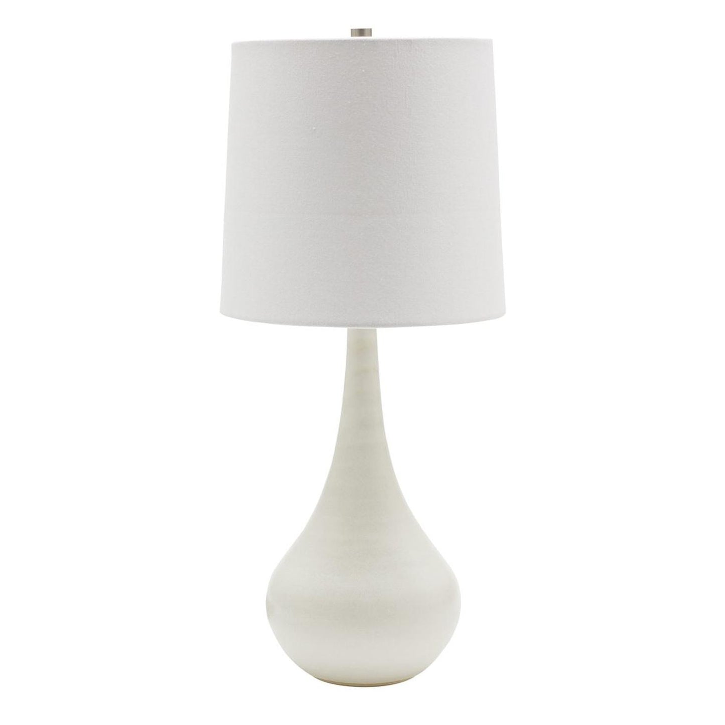Scatchard Stoneware Table Lamp - GS180-WM - White Matte by House of Troy