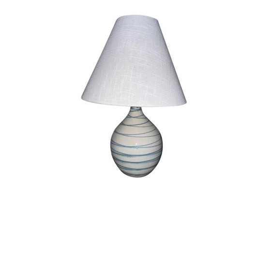 Scatchard Stoneware Table Lamp - GS200-EW - Emerald Wave by House of Troy