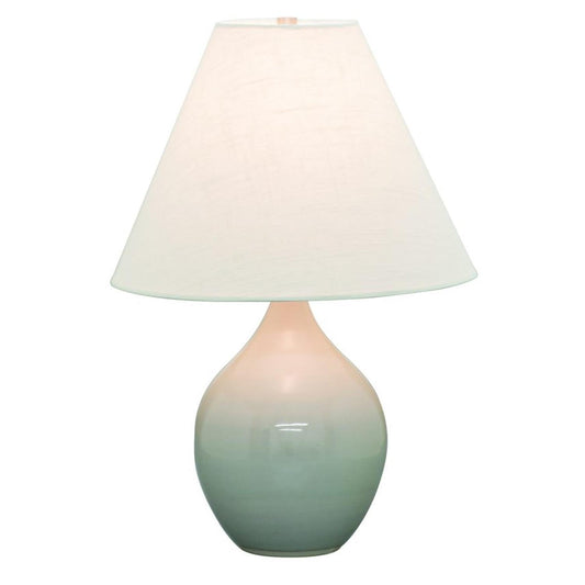 Scatchard Stoneware Table Lamp - GS200-GG - Gray Gloss by House of Troy