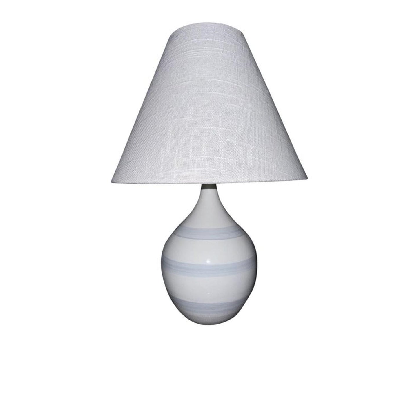 Scatchard Stoneware Table Lamp - GS200-GS - Gray Sky by House of Troy