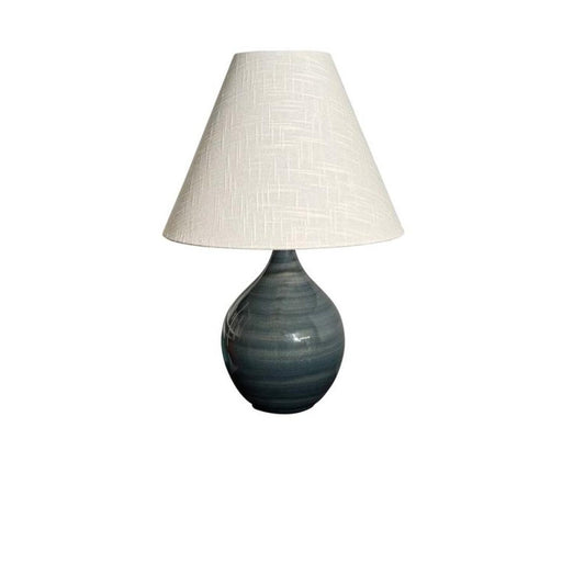 Scatchard Stoneware Table Lamp - GS200-SL - Slate by House of Troy