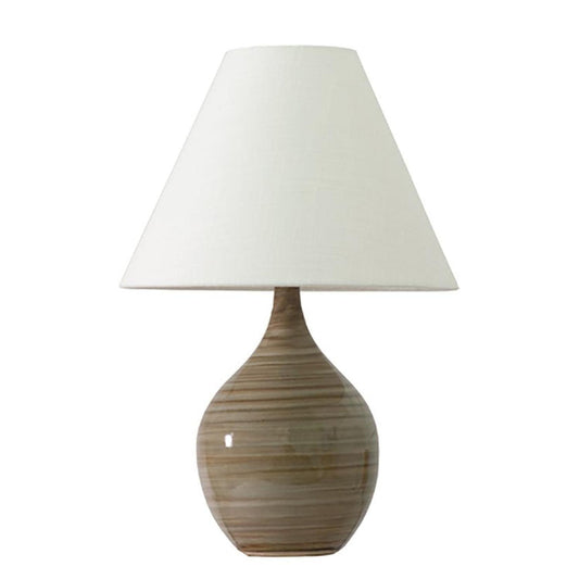 Scatchard Stoneware Table Lamp - GS200-TE - Tigers Eye by House of Troy