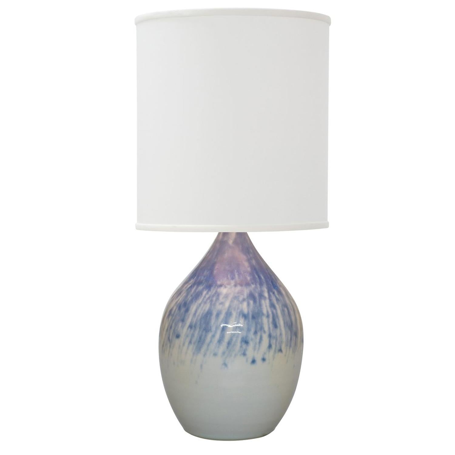 Scatchard Stoneware Table Lamp - GS201-DG - Decorated Gray by House of Troy