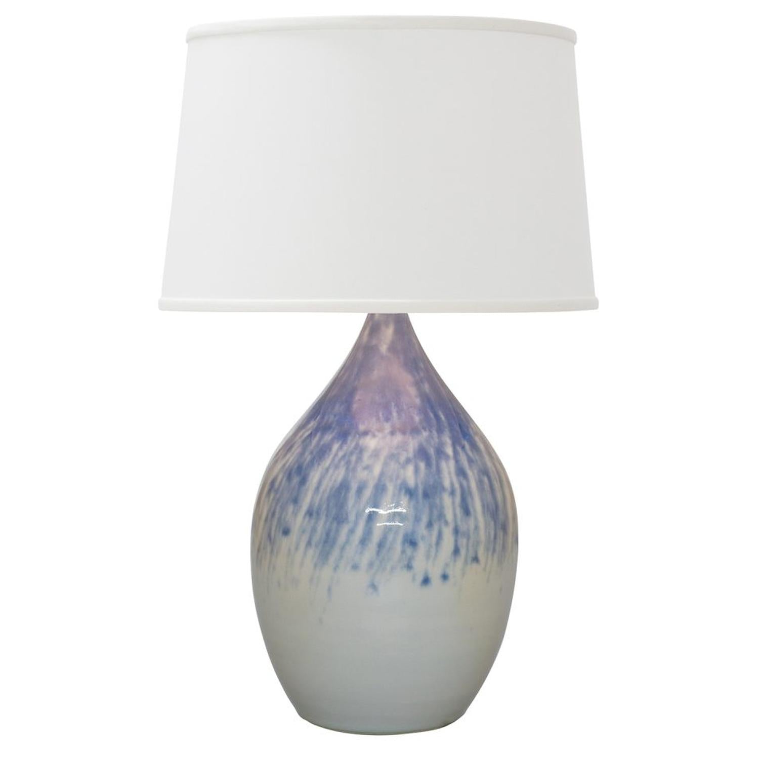 Scatchard Stoneware Table Lamp - GS202-DG - Decorated Gray by House of Troy