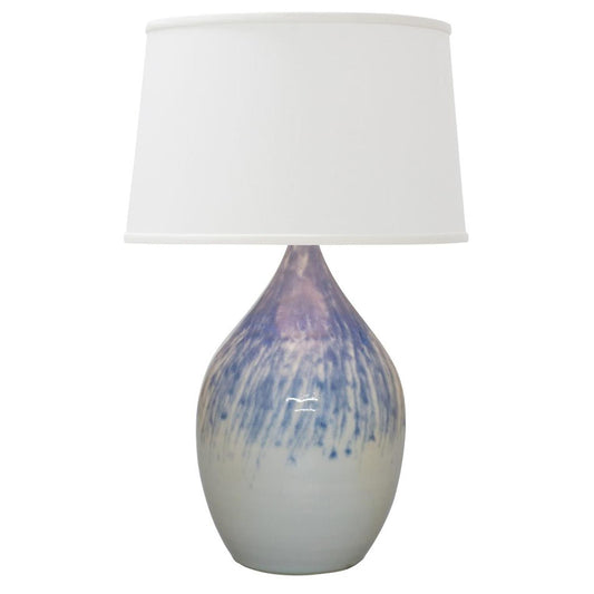 Scatchard Stoneware Table Lamp - GS202-DG - Decorated Gray by House of Troy
