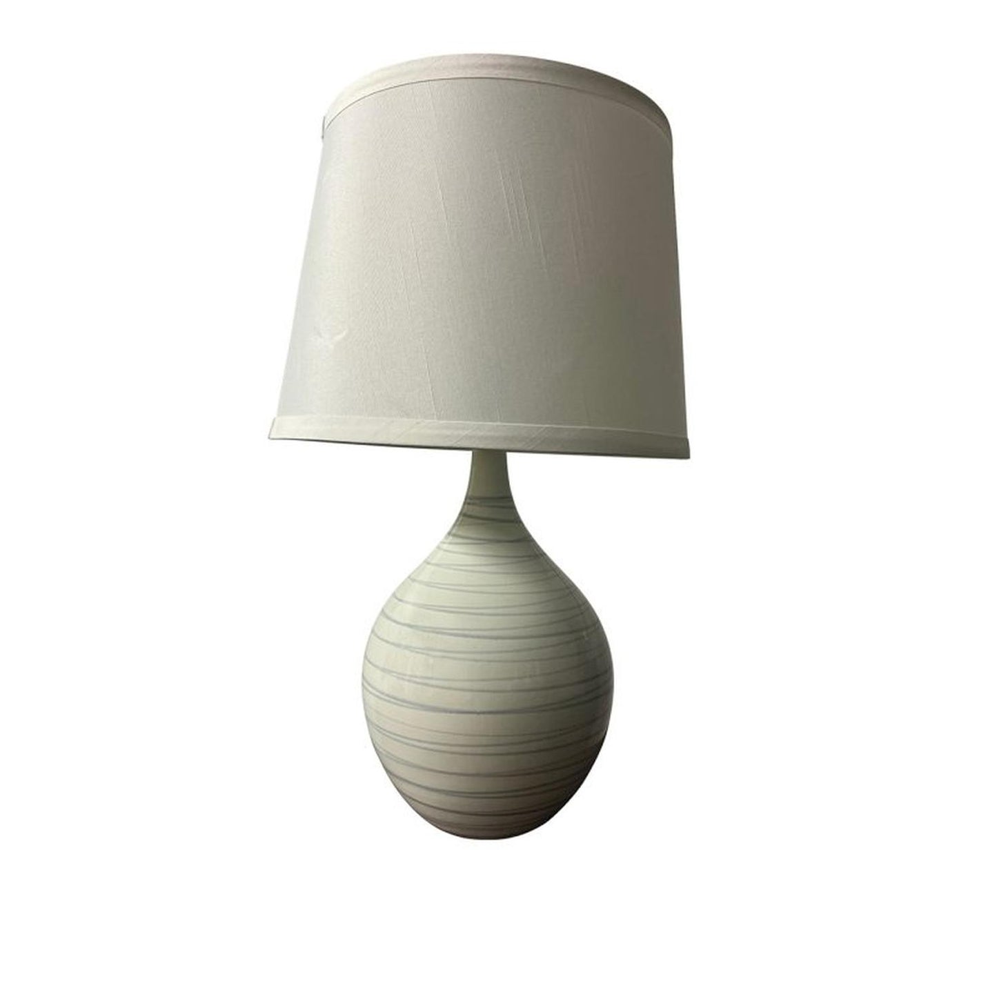 Scatchard Stoneware Table Lamp - GS202-PL - Pearl Blue by House of Troy
