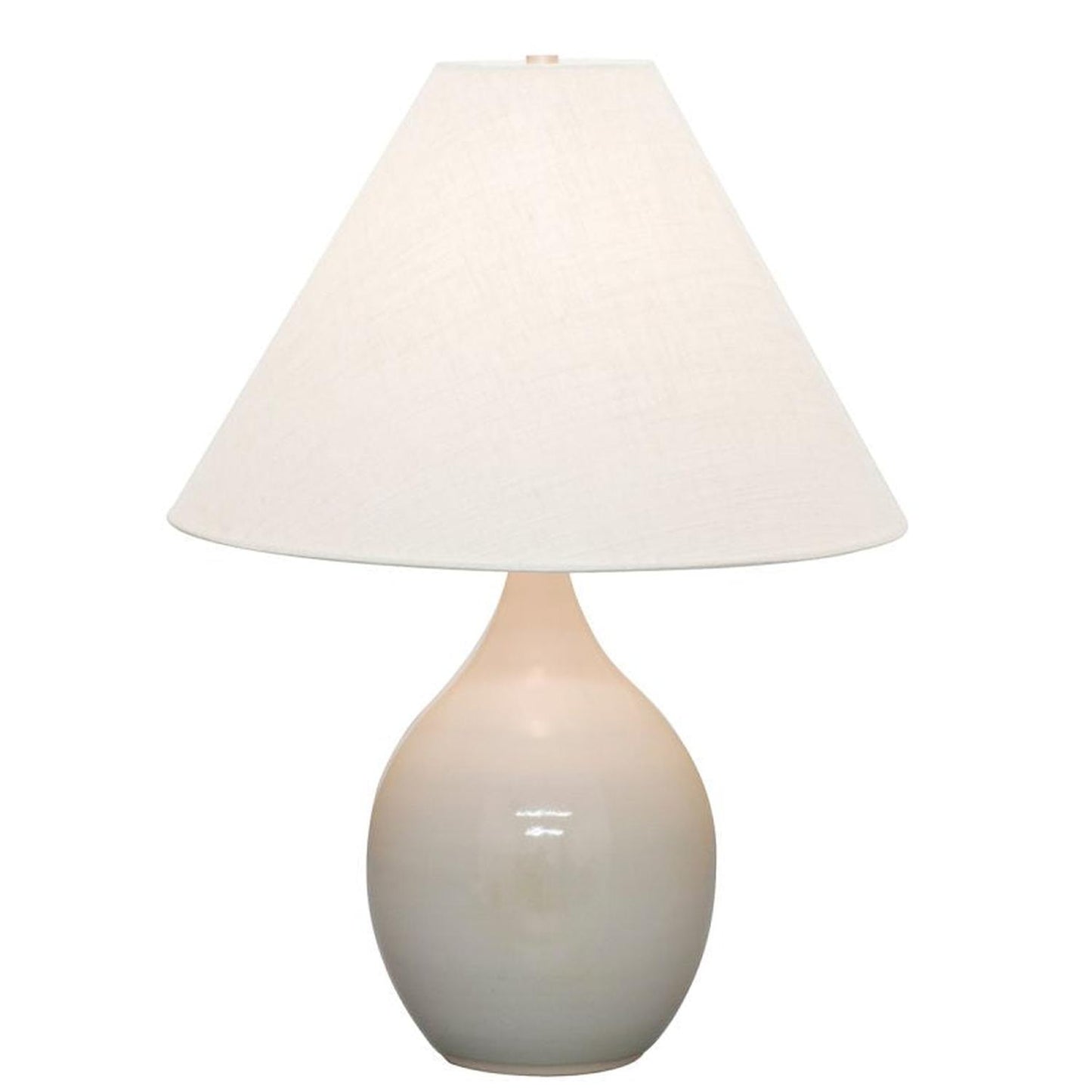 Scatchard Stoneware Table Lamp - GS300-GG - Gray Gloss by House of Troy