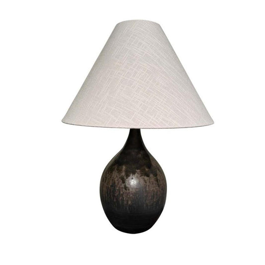 Scatchard Stoneware Table Lamp - GS300-MG - Mystic Gray by House of Troy