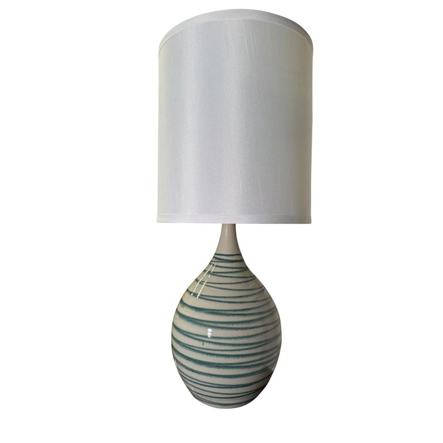 Scatchard Stoneware Table Lamp - GS301-EW - Emerald Wave by House of Troy