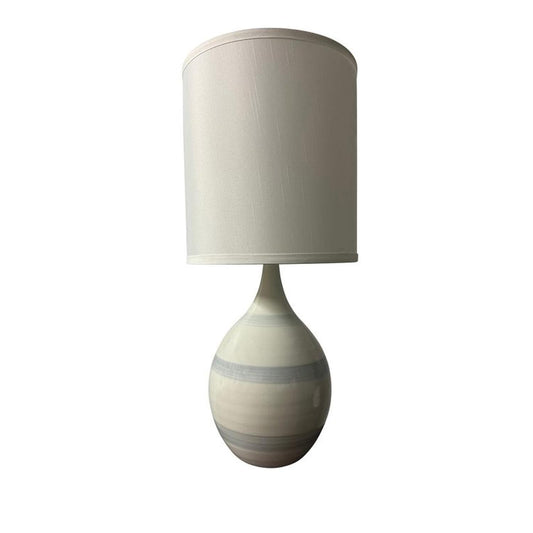 Scatchard Stoneware Table Lamp - GS301-GS - Gray Sky by House of Troy