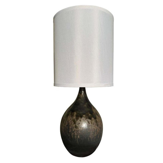 Scatchard Stoneware Table Lamp - GS301-MG - Mystic Gray by House of Troy