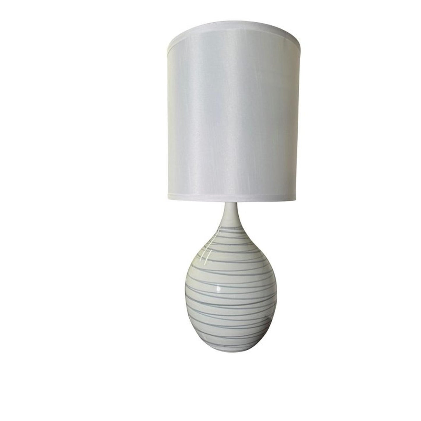 Scatchard Stoneware Table Lamp - GS301-PL - Pearl Blue by House of Troy