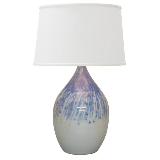 Scatchard Stoneware Table Lamp - GS302-DG - Decorated Gray by House of Troy