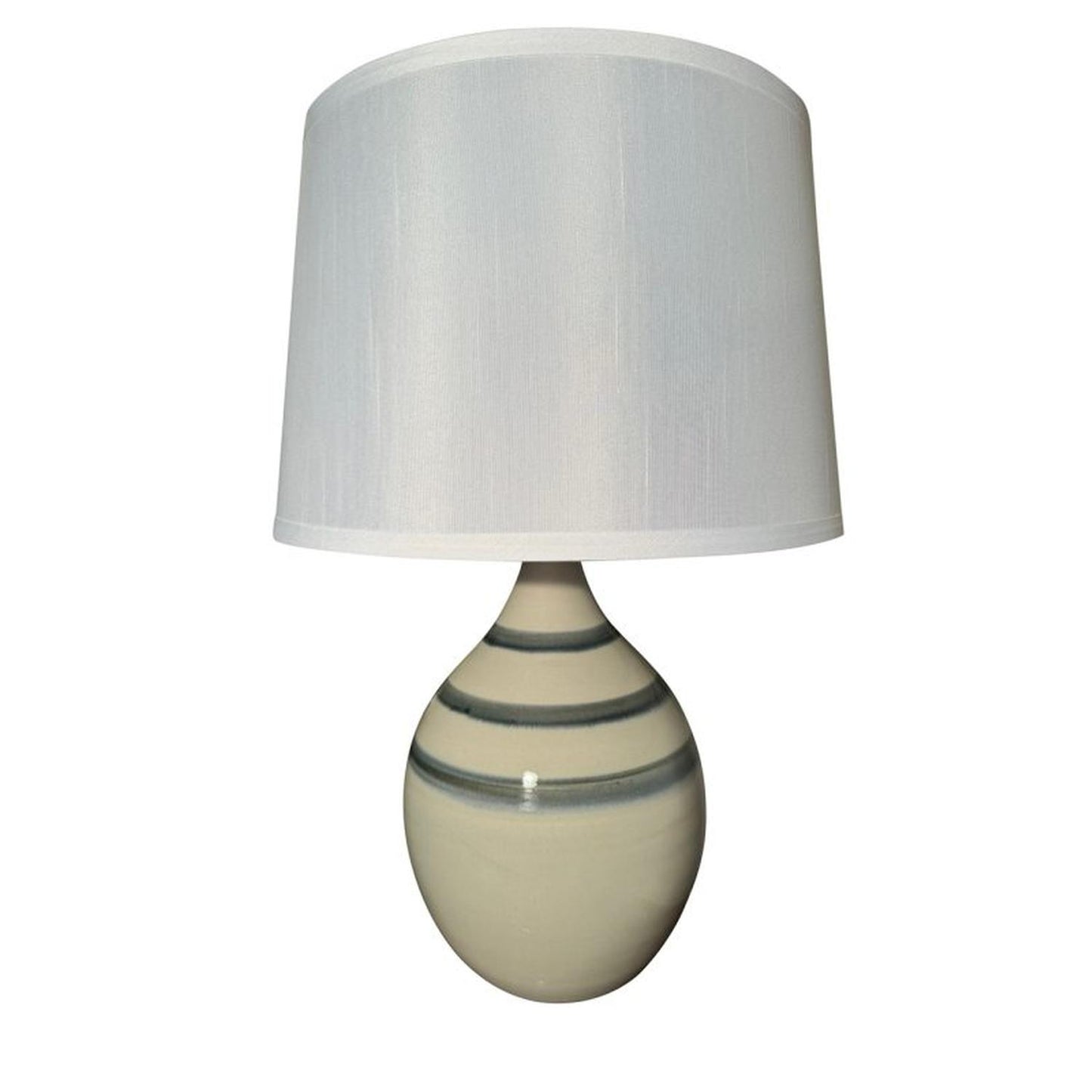 Scatchard Stoneware Table Lamp - GS302-TR - Trinity by House of Troy