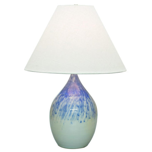 Scatchard Stoneware Table Lamp - GS400-DG - Decorated Gray by House of Troy