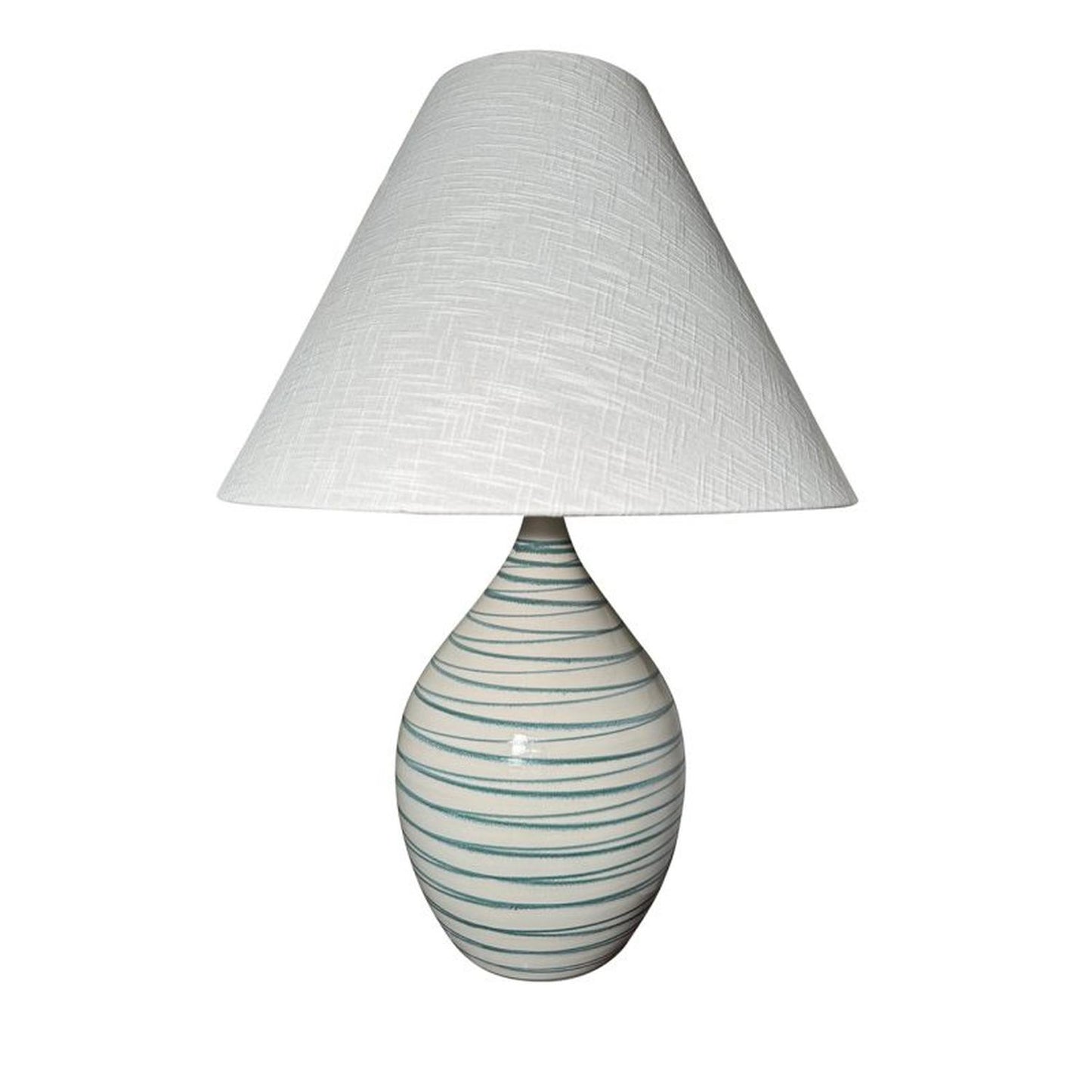 Scatchard Stoneware Table Lamp - GS400-EW - Emerald Wave by House of Troy