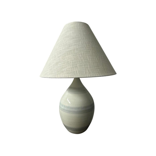 Scatchard Stoneware Table Lamp - GS400-GS - Gray Sky by House of Troy