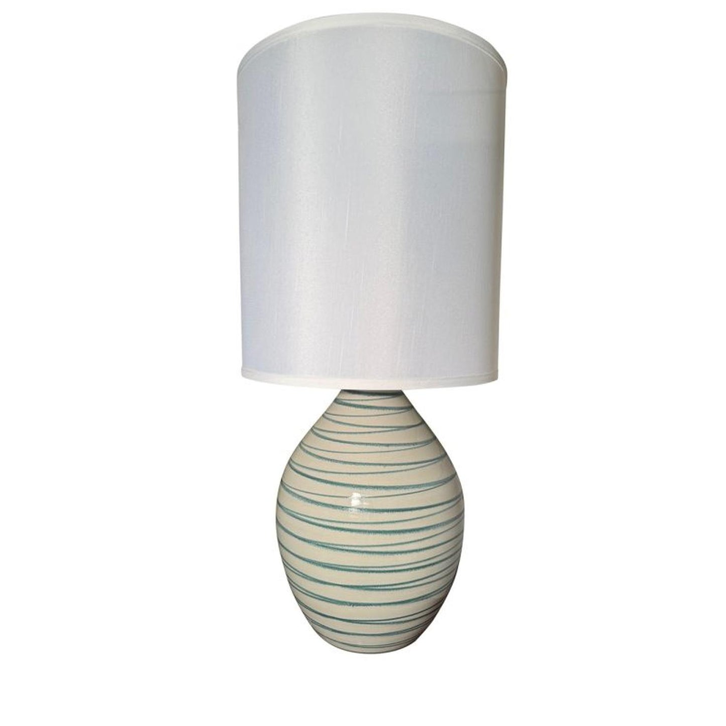 Scatchard Stoneware Table Lamp - GS401-EW - Emerald Wave by House of Troy