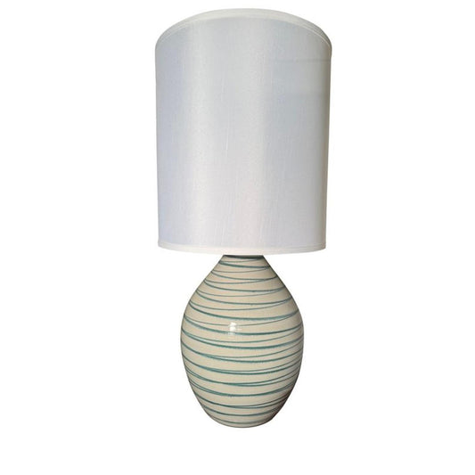 Scatchard Stoneware Table Lamp - GS401-EW - Emerald Wave by House of Troy