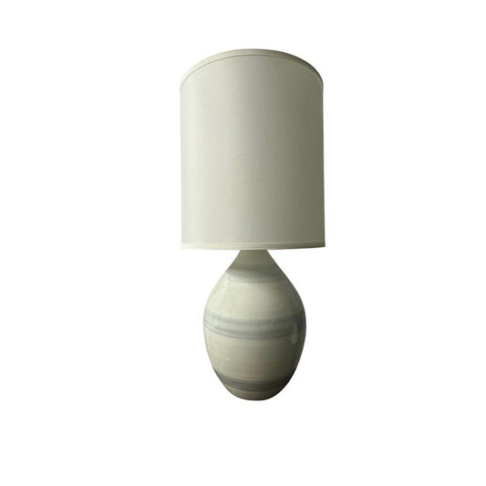 Scatchard Stoneware Table Lamp - GS401-GS - Gray Sky by House of Troy
