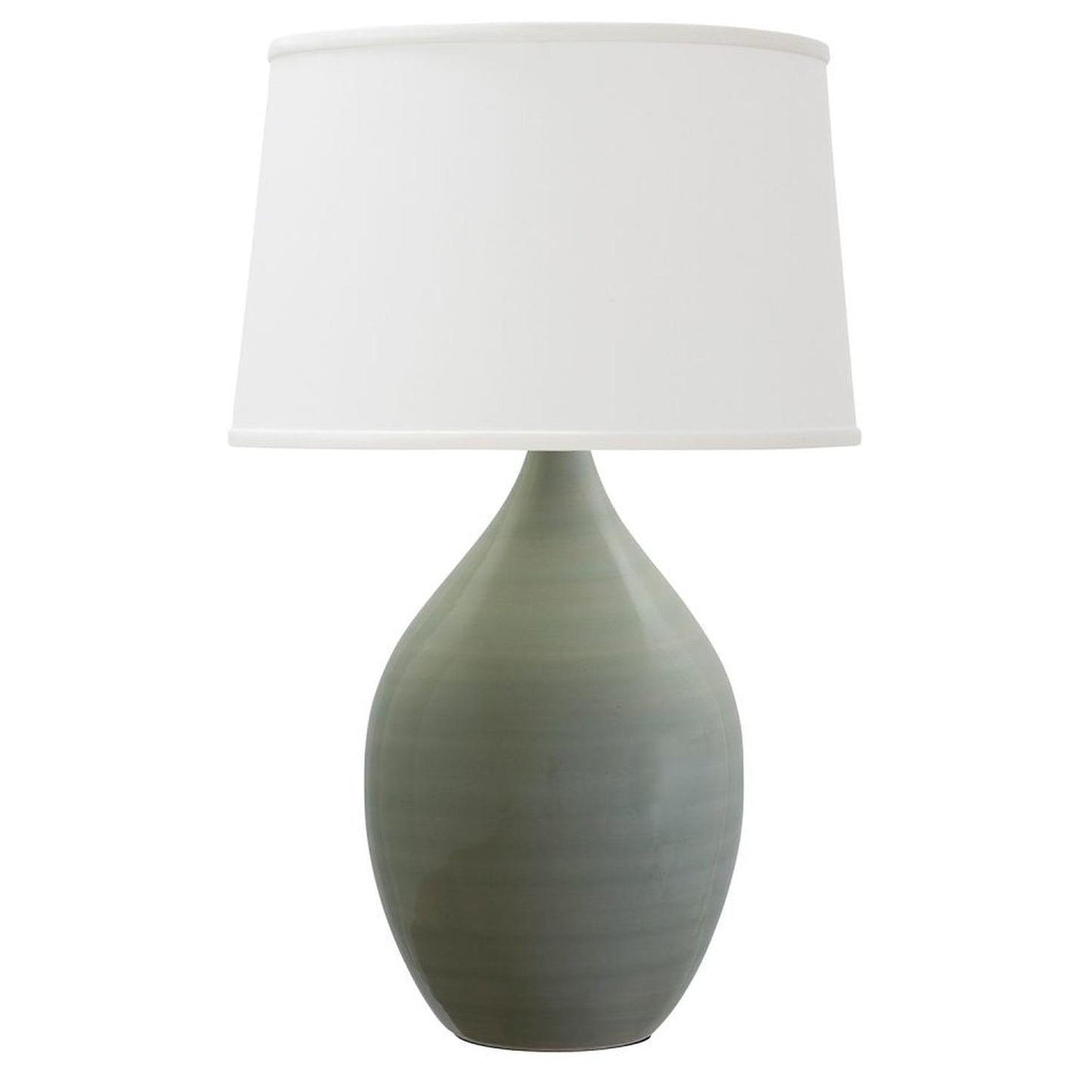 Scatchard Stoneware Table Lamp - GS402-CG - Celadon by House of Troy