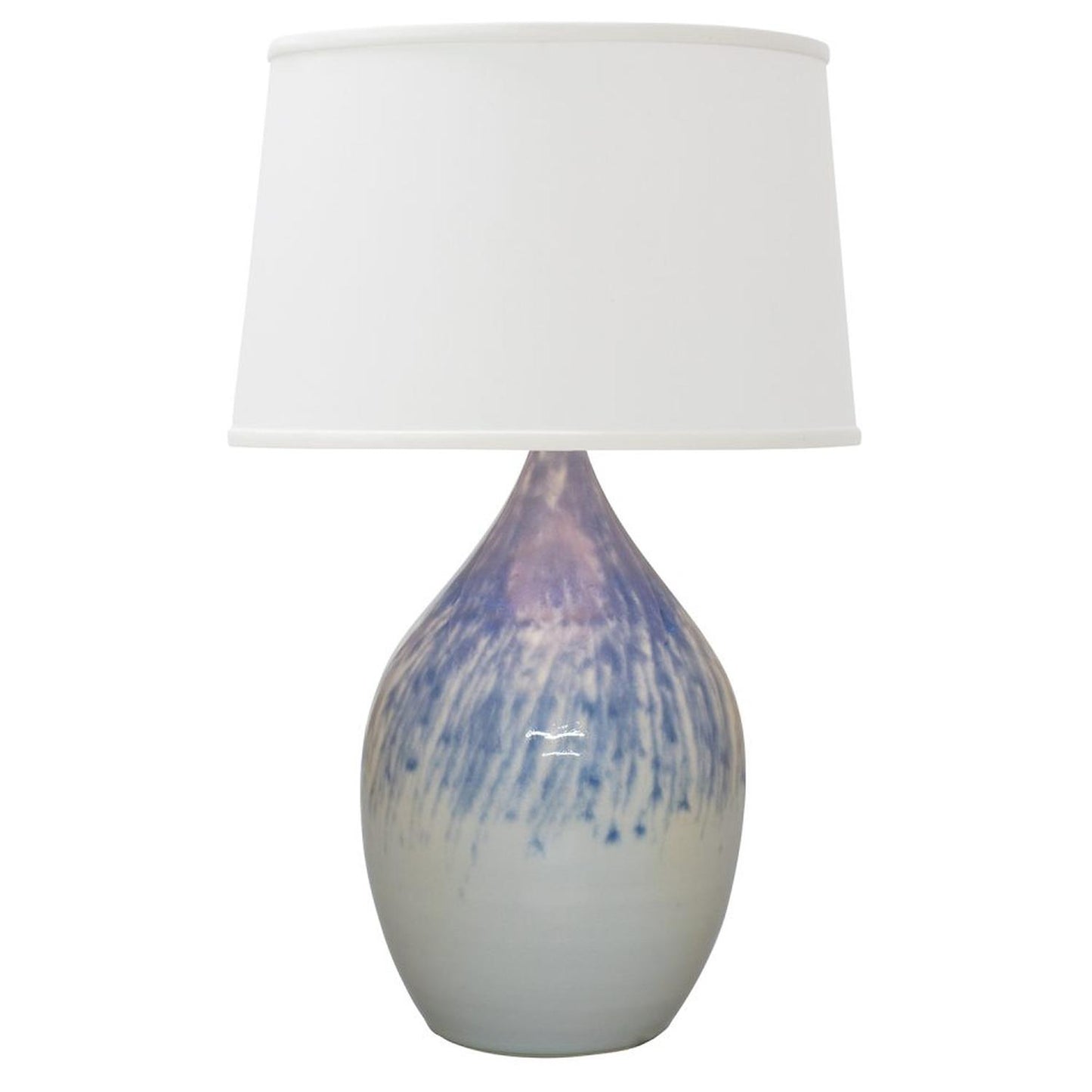 Scatchard Stoneware Table Lamp - GS402-DG - Decorated Gray by House of Troy