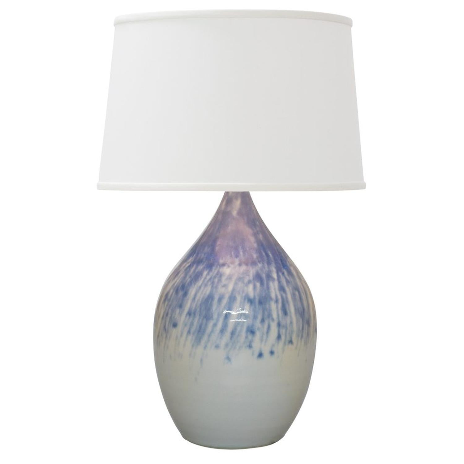 Scatchard Stoneware Table Lamp - GS402-DG - Decorated Gray by House of Troy