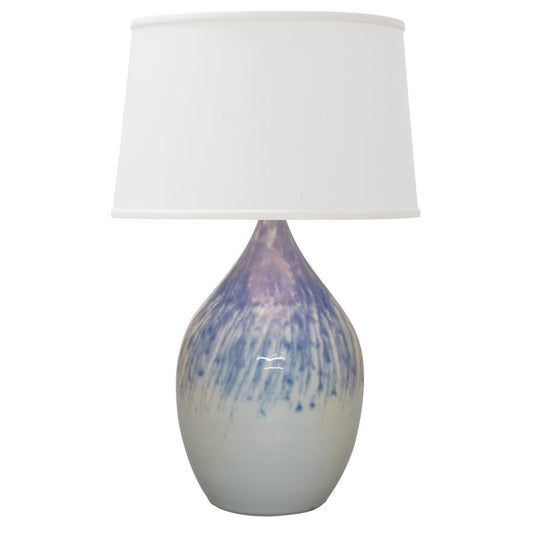 Scatchard Stoneware Table Lamp - GS402-DG - Decorated Gray by House of Troy