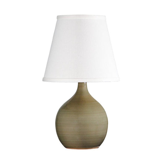 Scatchard Stoneware Table Lamp - GS50-CG - Celadon by House of Troy