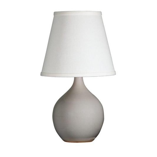 Scatchard Stoneware Table Lamp - GS50-GG - Gray Gloss by House of Troy