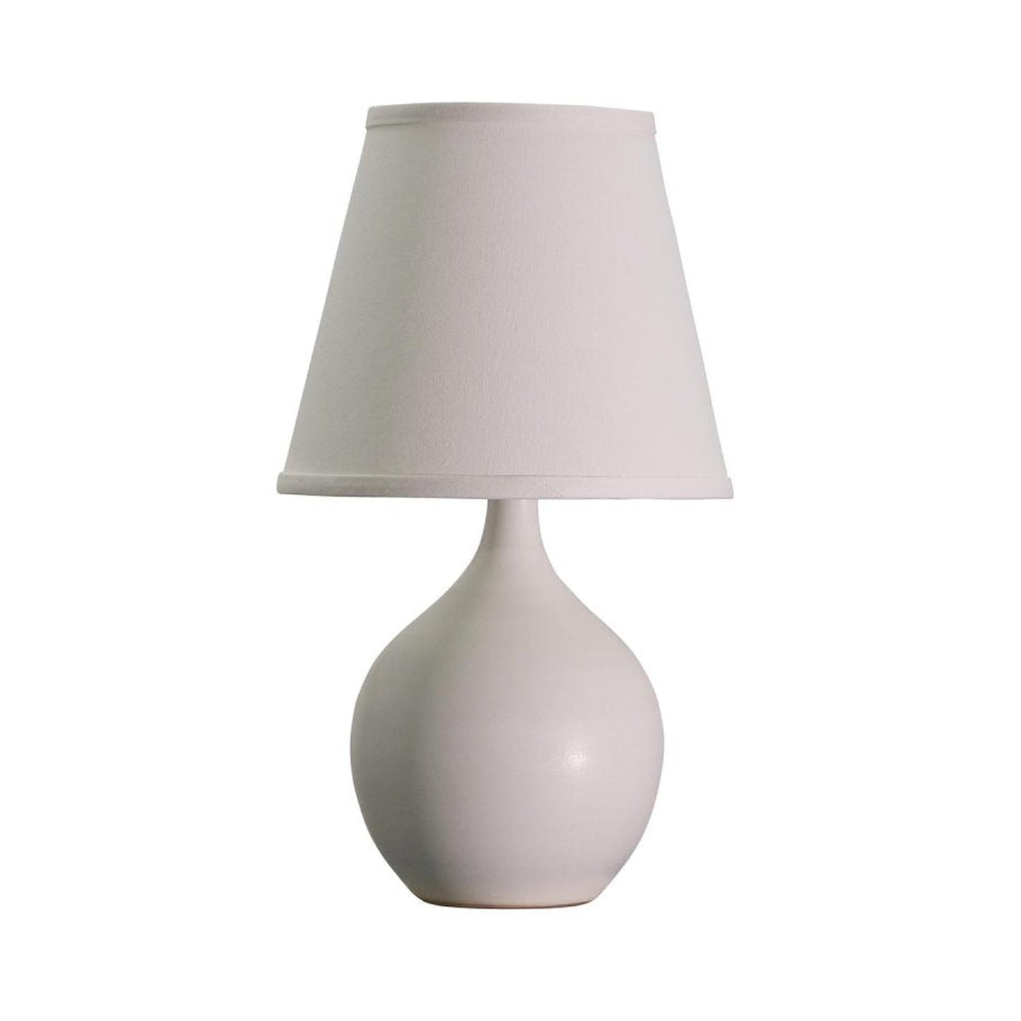 Scatchard Stoneware Table Lamp - GS50-WM - White Matte by House of Troy