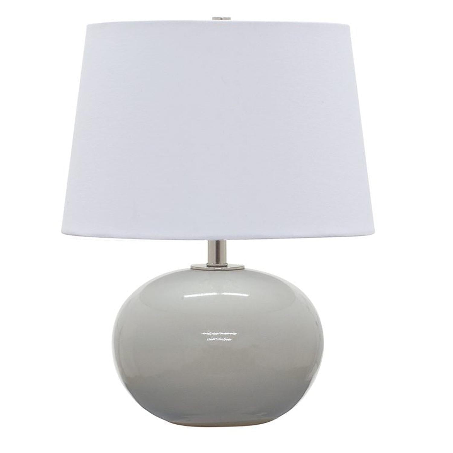 Scatchard Stoneware Table Lamp - GS600-GG - Gray Gloss by House of Troy