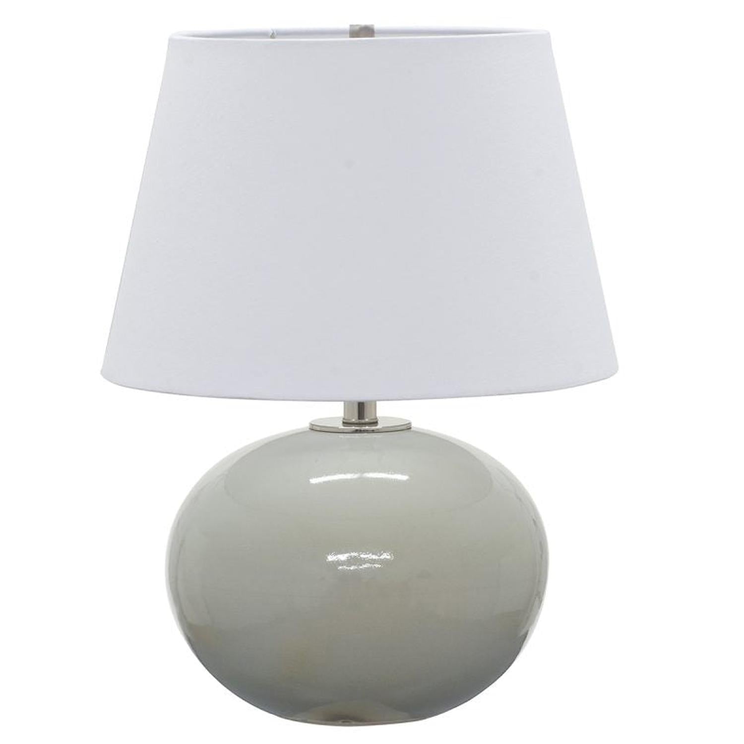 Scatchard Stoneware Table Lamp - GS700-GG - Gray Gloss by House of Troy
