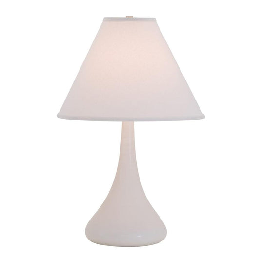 Scatchard Stoneware Table Lamp - GS800-WM - White Matte by House of Troy