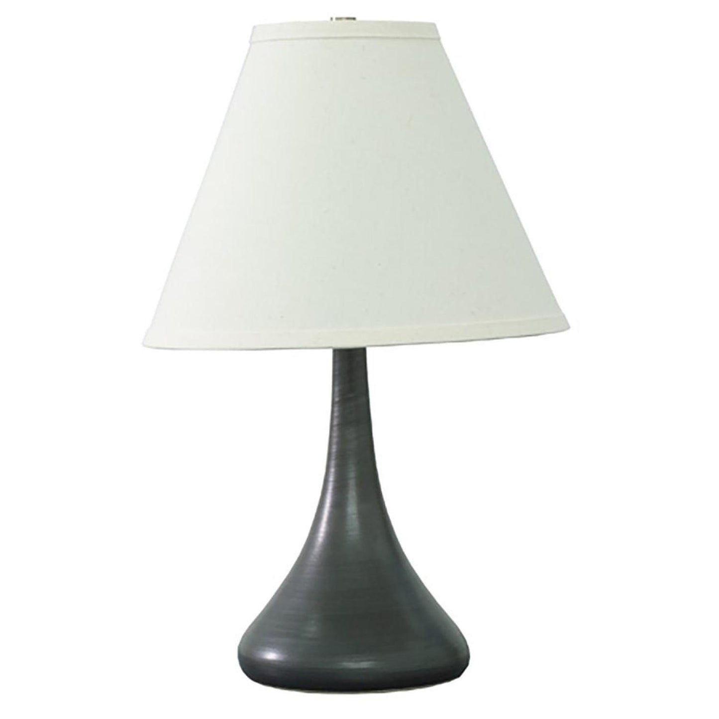 Scatchard Stoneware Table Lamp - GS802-BM - Black Matte by House of Troy