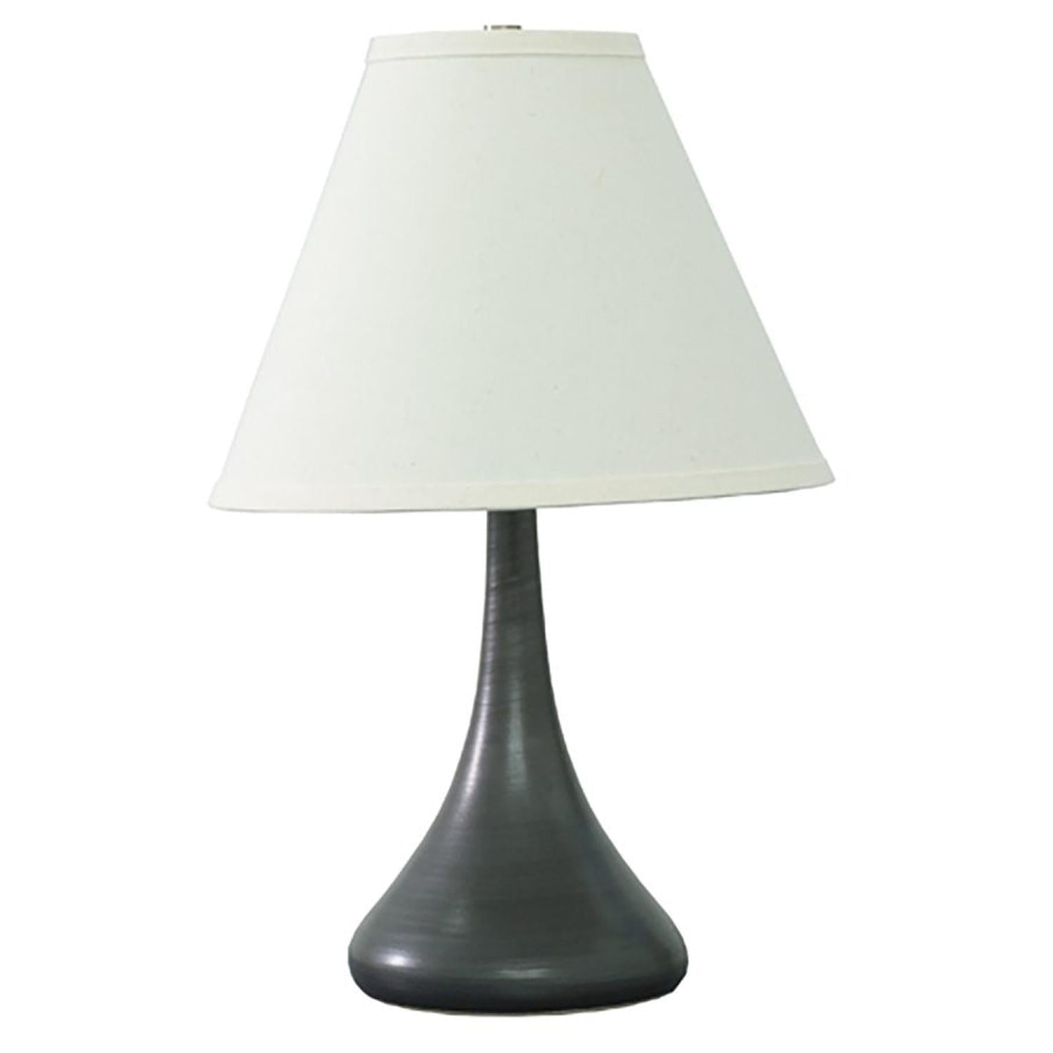 Scatchard Stoneware Table Lamp - GS802-BM - Black Matte by House of Troy