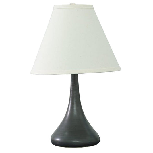 Scatchard Stoneware Table Lamp - GS802-BM - Black Matte by House of Troy