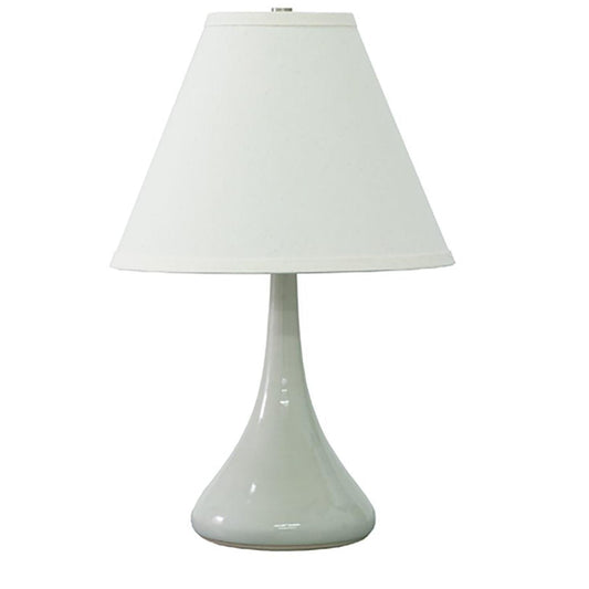 Scatchard Stoneware Table Lamp - GS802-GG - Gray Gloss by House of Troy
