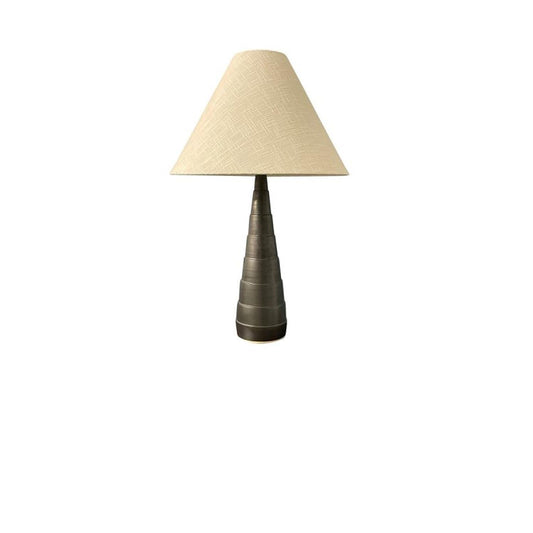Scatchard Stoneware Table Lamp - GS825-BM - Black Matte by House of Troy