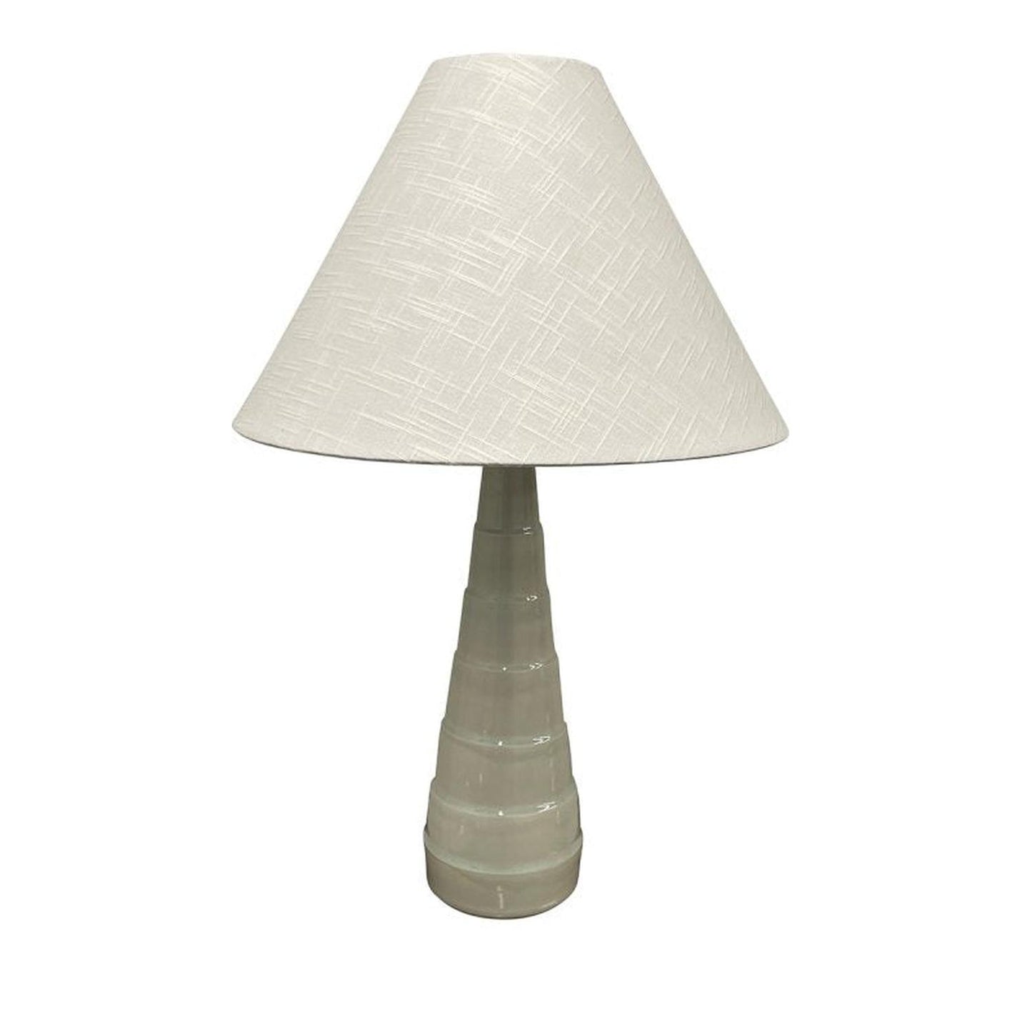 Scatchard Stoneware Table Lamp - GS825-GG - Gray Gloss by House of Troy