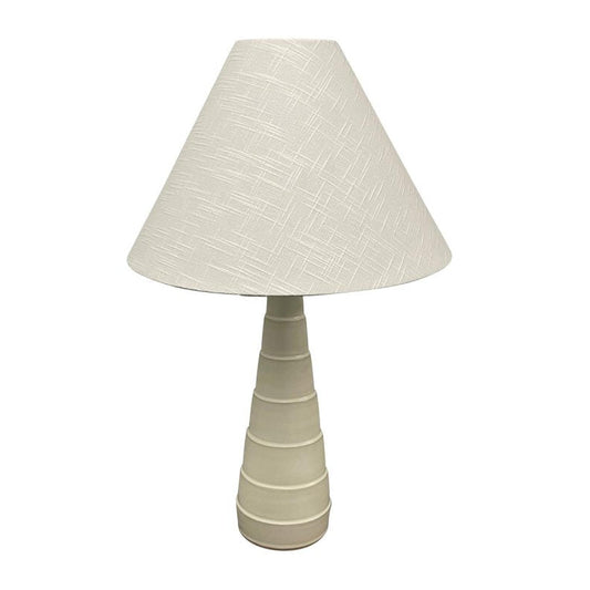 Scatchard Stoneware Table Lamp - GS825-WM - White Matte by House of Troy
