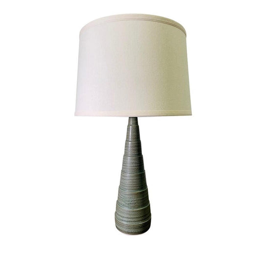 Scatchard Stoneware Table Lamp - GS826-GM - Green Matte by House of Troy
