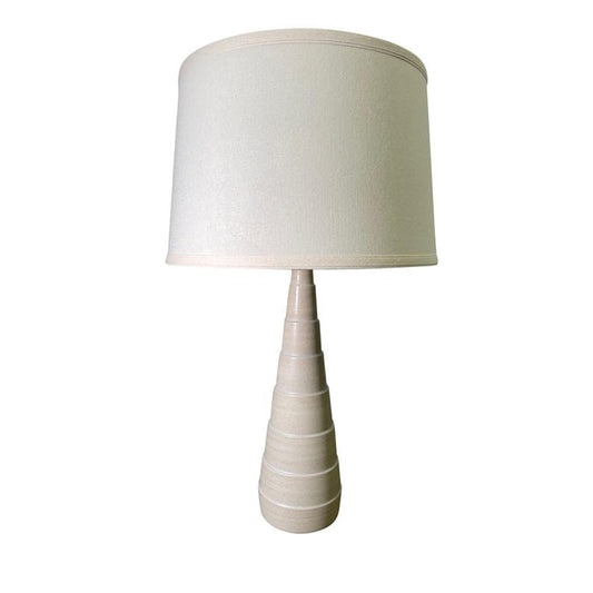 Scatchard Stoneware Table Lamp - GS826-OT - Oatmeal by House of Troy