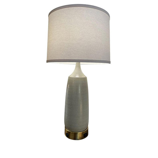 Scatchard Stoneware Table Lamp - GSB105-SD - Sand by House of Troy